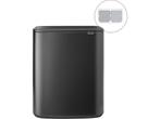 Brabantia Bo Touch Bin Prullenbak - 2 x 30 liter -, Huis en Inrichting, Verzenden, Zo goed als nieuw