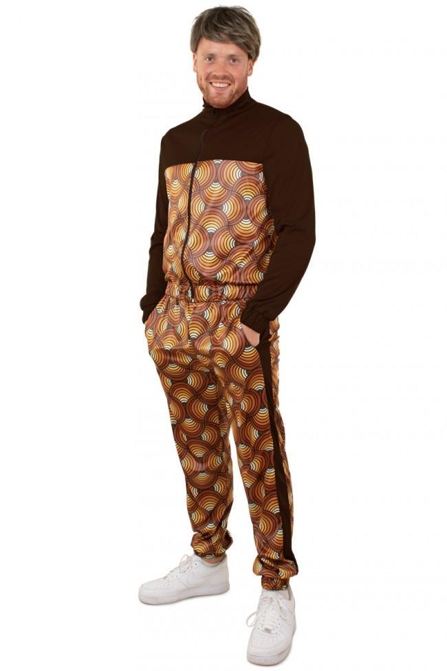 Retro Trainingspak 60s Heren, Kleding | Heren, Carnavalskleding en Feestkleding, Nieuw, Ophalen of Verzenden