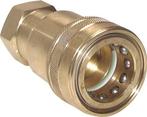 Messing DN 40 Hydraulische Koppeling Snelkoppeling G 1 1/2, Verzenden, Nieuw