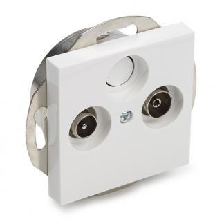 Coax wandcontactdoos - GIRA (Radio/tv), Computers en Software, Pc- en Netwerkkabels, Nieuw, Verzenden