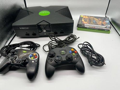 Microsoft - Xbox original - OG Xbox - 2 Controllers - 4, Spelcomputers en Games, Spelcomputers | Overige Accessoires