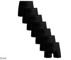 2dekans | 7x Muchachomalo Solid Boxershort - Heren - Zwart -, Ophalen of Verzenden, Overige kleuren, Muchachomalo