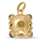 Hanger - 18 karaat Geel goud - 0.48ct. tw. Amethist - Topaas