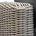 Cervo hoek loungeset 4-delige grijs wicker, Tuin en Terras, Tuinsets en Loungesets, Ophalen of Verzenden, Nieuw