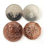 Spanje, Frankrijk, Duitsland. 4 Non-Circulating Coins (3x 5