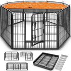 Puppyren - Hondenren- Dierenren - 80 cm hoog - Zwart - TRESK, Verzenden, Zo goed als nieuw