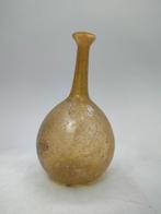 Oud-Romeins AMSGLAZEN FLES 13,00 cm.