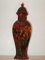 Jean-Noël Bouillet (1943...) - dekselvaas - Glas, Dubbele