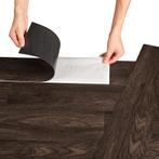 PVC laminaat zelfklevend set van 7 Dark wood wenge 0,975 m², Huis en Inrichting, Stoffering | Vloerbedekking, Verzenden, Nieuw