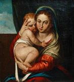 Scuola veneta (seconda metà XVI) - Madonna con Bambino, Antiek en Kunst