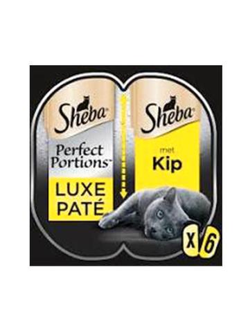 SHEBA Perfect Portions Deluxe Kattenvoer met kip 3x2x37,5 gr beschikbaar voor biedingen