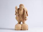 Statue of Daikokuten  Signed by Keishun  with Original, Antiek en Kunst