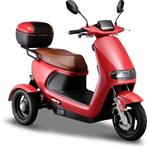 IVA TR3 in Zwart/Blauw/Rood, zonder rijbewijs, zonder Helm