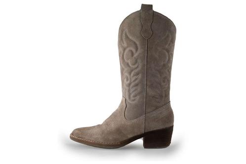 Cellini Cowboy laarzen in maat 38 Beige | 10% extra korting, Kleding | Dames, Schoenen, Beige, Zo goed als nieuw, Verzenden