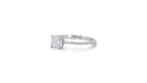 Ring - 18 karaat Witgoud - 0.90ct. tw. Diamant (Natuurlijk), Nieuw