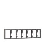 LABEL51 - Kapstok Frame - Burned Steel Metaal, Huis en Inrichting, Woonaccessoires | Kapstokken, Nieuw, Minder dan 100 cm, Metaal