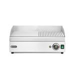 Hendi Bakplaat half geribbeld 220V/2400W, Verzenden, Nieuw