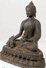 Oud beeld Medicijnboeddha of Shakyamuni - Brons - Nepal