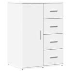 Dressoir 59cm Wit | Tweedekansje | Direct Beschikbaar, Nieuw, 25 tot 50 cm, Overige houtsoorten, 50 tot 100 cm