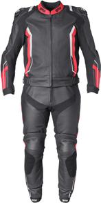 gms GR-1 Zwart Wit Rood 2-Delig Motorpak, Motoren, Kleding | Motorkleding, Nieuw met kaartje, Gms, Heren, Combipak
