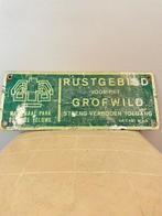 verboden toegang - Verkeersbord - IJzer