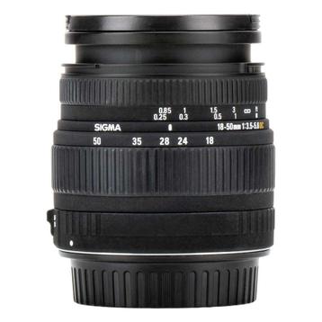 Sigma 18-50mm f/3.5-5.6 DC (Canon) met garantie