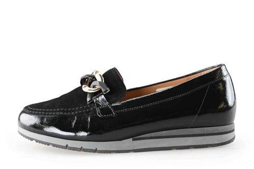 Gabor Loafers in maat 39 Zwart | 10% extra korting, Kleding | Dames, Schoenen, Zwart, Zo goed als nieuw, Overige typen, Verzenden