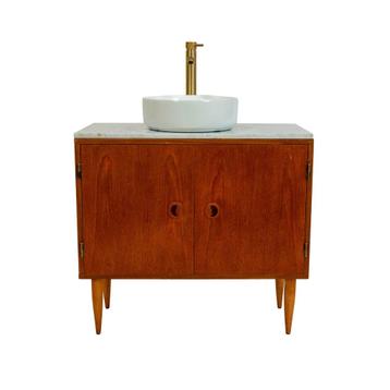 Badkamermeubel | Incl. Blad | Vintage | Teak |  3503 beschikbaar voor biedingen