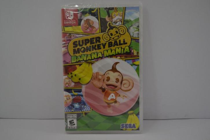 Super Monkey Ball - Banana Mania - SEALED (SWTICH USA), Spelcomputers en Games, Games | Nintendo Switch, Zo goed als nieuw, Verzenden