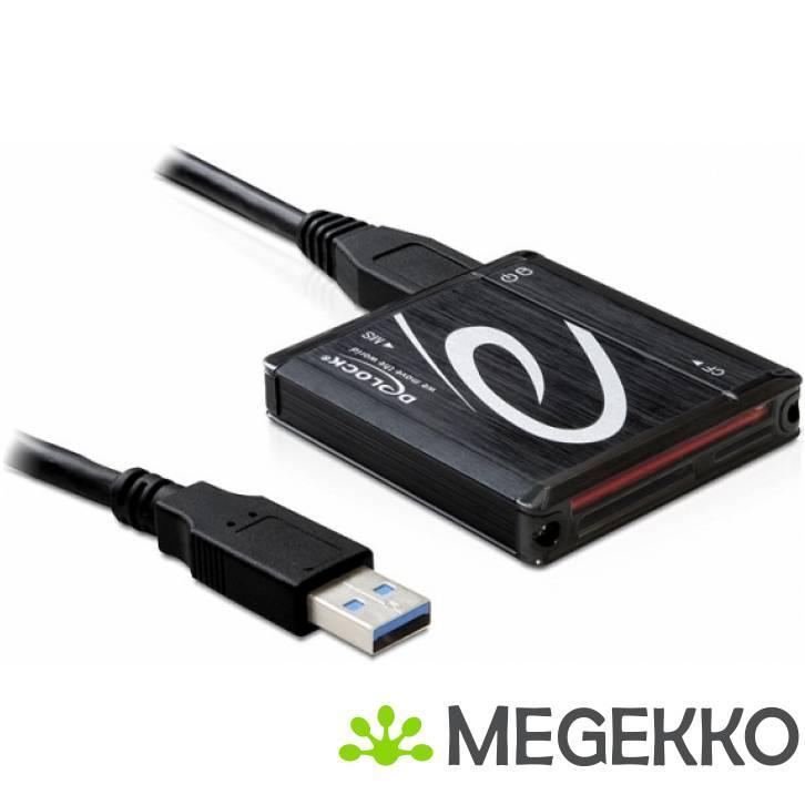 Delock 91704 SuperSpeed USB 5 Gbps kaartlezer alles in 1, Computers en Software, Netwerkkaarten, Nieuw, Verzenden