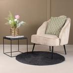 Eetkamerstoel  Velvet Champagne - Armstoel Champagne  -, Huis en Inrichting, Stoelen, Ophalen of Verzenden, Nieuw