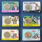 België. 5 Euro 2021/2023 (6 coincards) (Zonder minimumprijs), Postzegels en Munten, Munten | Europa | Euromunten