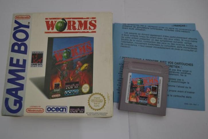 Worms (GB FAH CB), Spelcomputers en Games, Games | Nintendo Game Boy, Zo goed als nieuw, Verzenden