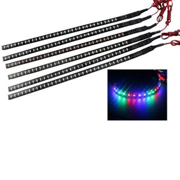 LED Knight Rider strip - RGB - 30 cm - 12 volt