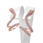Oorbellen - 14 karaat Roségoud - 1.58ct. tw. Roze Diamant, Nieuw
