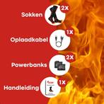 Nuuw Verwarmde Sokken - Maat 39 t/m 44 - Elektrische sokken, Diversen, Kerst, Ophalen of Verzenden, Zo goed als nieuw