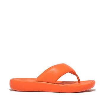 -0% FitFlop  FitFlop Iqushion d-luxe padded leather toe-post beschikbaar voor biedingen