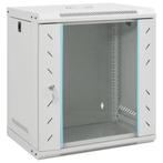 vidaXL Netwerkkast wandgemonteerd 12U 19 IP20 53x40x60 cm, Computers en Software, Verzenden, Nieuw