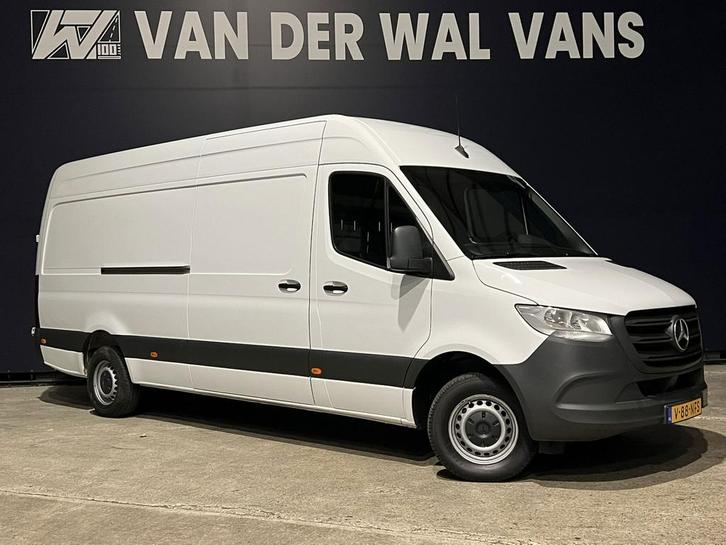 Zakelijke Lease |  Mercedes-Benz Sprinter 317 CDI 170pk 9G-T, Auto's, Bestelauto's, Dealer onderhouden, Lease, Zwart, Automaat