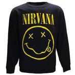 Nirvana Navy Blue Sweatshirt - Officiële Merchandise, Verzenden, Nieuw