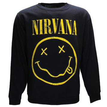 Nirvana Navy Blue Sweatshirt - Officiële Merchandise beschikbaar voor biedingen