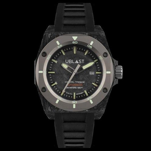 Ublast - Fusion - All Forget Carbon & Titanium - Zonder, Sieraden, Tassen en Uiterlijk, Horloges | Heren