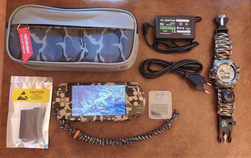 Sony - Sony - Playstation Console Sony PSP 2004 Camouflage, Spelcomputers en Games, Spelcomputers | Overige Accessoires