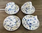 Royal Copenhagen - Koffieservies voor 4 (12) - Blue Fluted