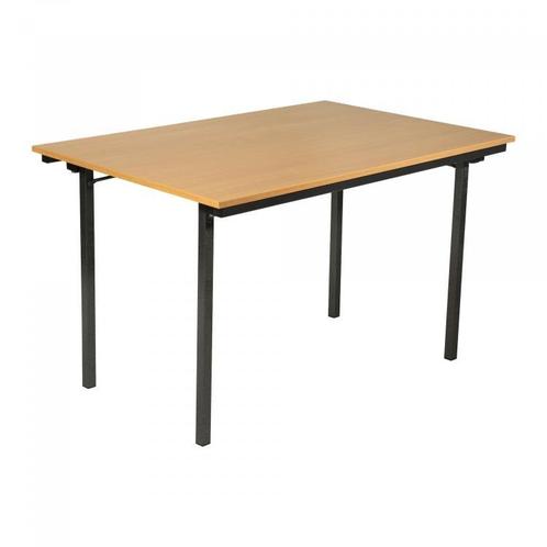 Klaptafel U-Table | Melamine | Beuk | 120 x 80 x 74 cm, Zakelijke goederen, Horeca | Keukenapparatuur, Verzenden