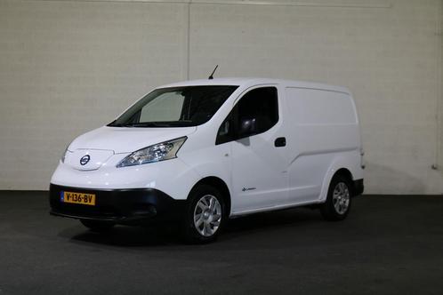 Nissan E-NV200 Business, Auto's, Bestelauto's, Lease, Automaat, Wit, Nissan, Financial lease, Stof, Overige brandstoffen, ABS