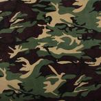Haarband Bandana Zakdoek Camouflage Print  Groen, Nieuw, Verzenden