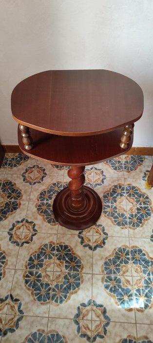 Middentafel - Hout - Bijzettafeltje met gedraaide poot., Antiek en Kunst, Curiosa en Brocante