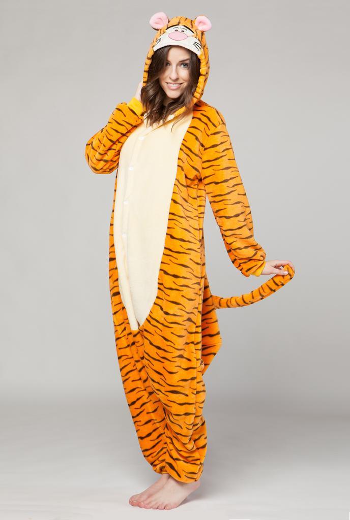 Onesie Tijger Pak Kostuum Oranje L-XL Tijgertje Tijgerpakje, Kleding | Heren, Carnavalskleding en Feestkleding, Kleding, Nieuw