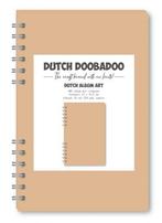 Art Journal Notebook - DDBD - MDF - A5, Verzenden, Nieuw